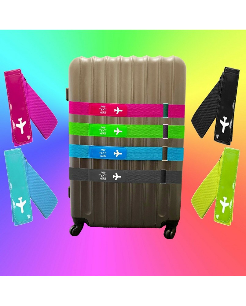 personalised luggage strap